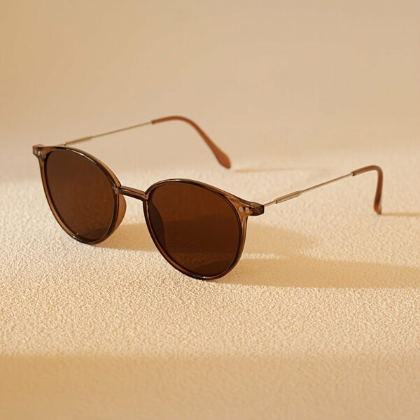 Fashionable Millennium Style Metal Round Frame Glasses - Ultra-Lightweight, Durable PC Lenses, Perfect for Daily Wear & Street Photography, Everyday Fashion Glasses | Round Frame Glasses | Lightweight Frame - Image 4