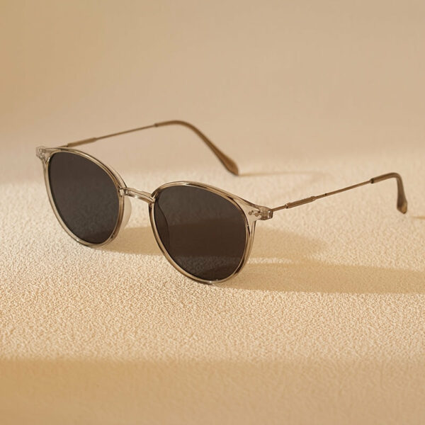 Fashionable Millennium Style Metal Round Frame Glasses - Ultra-Lightweight, Durable PC Lenses, Perfect for Daily Wear & Street Photography, Everyday Fashion Glasses | Round Frame Glasses | Lightweight Frame - Image 3
