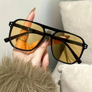 Glasses Rectangular Women'S Fashion Glasses: Everyday Wear and - PC Lens, -Reflective, and Lightweight