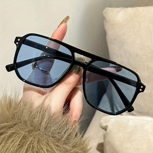 Glasses Rectangular Women'S Fashion Glasses: Everyday Wear and - PC Lens, -Reflective, and Lightweight - Image 5